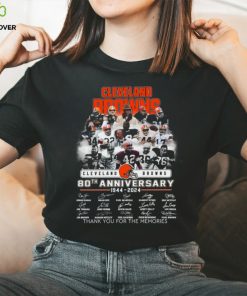 Cleveland Browns 80th Anniversary 1944 – 2024 Thank You For The Memories T Shirt 3 Cleveland Browns 80th Anniversary 1944 – 2024 Thank You For The Memories T Shirt