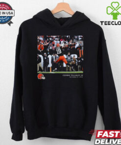 Cleveland Browns Cedric Tillman NFL Flash Features Week 8 T Shirt