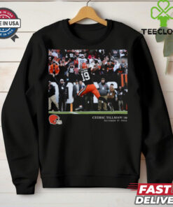 Cleveland Browns Cedric Tillman NFL Flash Features Week 8 T Shirt 1 Cleveland Browns Cedric Tillman NFL Flash Features Week 8 T Shirt