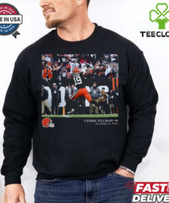 Cleveland Browns Cedric Tillman NFL Flash Features Week 8 T Shirt 3 Cleveland Browns Cedric Tillman NFL Flash Features Week 8 T Shirt