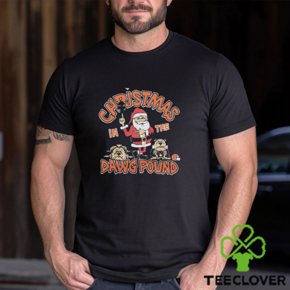 Cleveland Browns Christmas Dawg Pound Shirt Cleveland Browns Christmas Dawg Pound Shirt