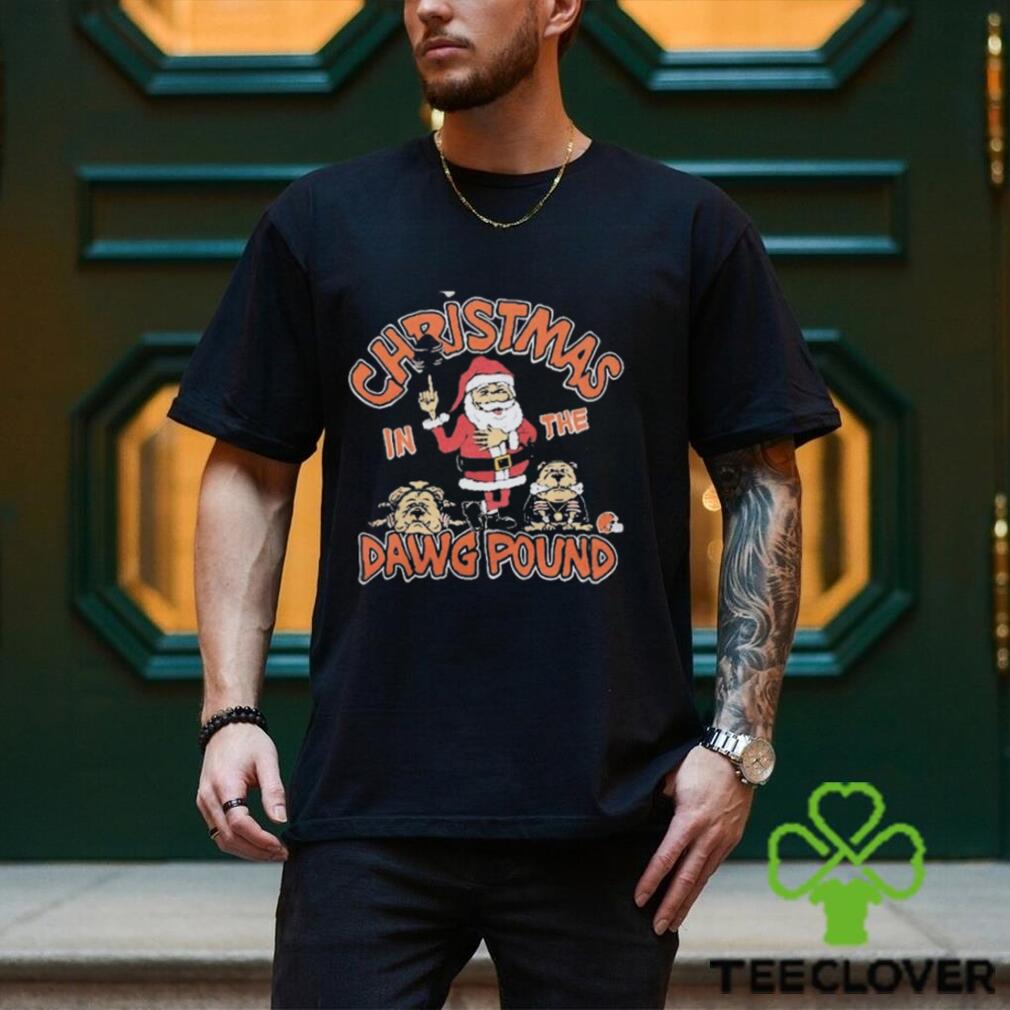Cleveland Browns Christmas Dawg Pound Shirt Cleveland Browns Christmas Dawg Pound Shirt