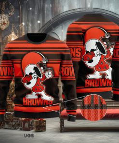 Cleveland Browns Christmas Ugly Xmas Sweater