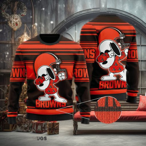 Cleveland Browns Christmas Ugly Xmas Sweater