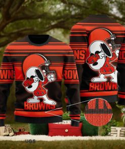 Cleveland Browns Christmas Ugly Xmas Sweater