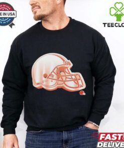 Cleveland Browns Chrome Dimension helmet shirt