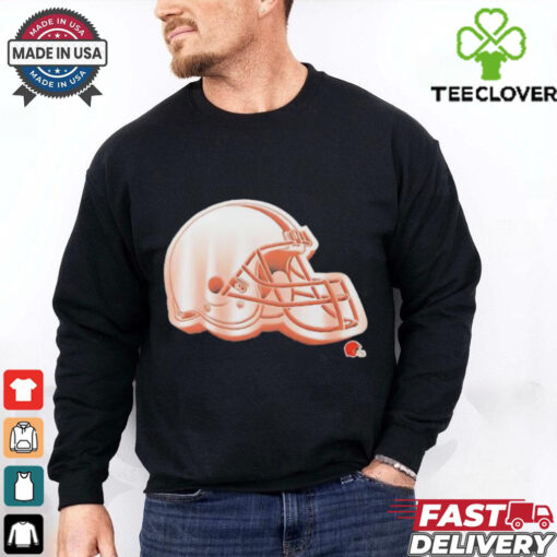 Cleveland Browns Chrome Dimension helmet shirt