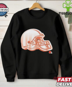 Cleveland Browns Chrome Dimension helmet shirt