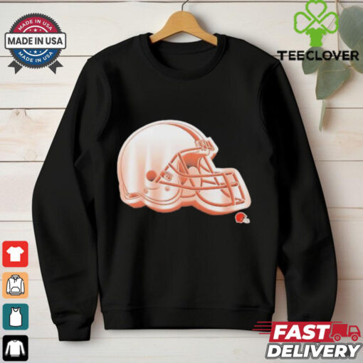 Cleveland Browns Chrome Dimension helmet shirt