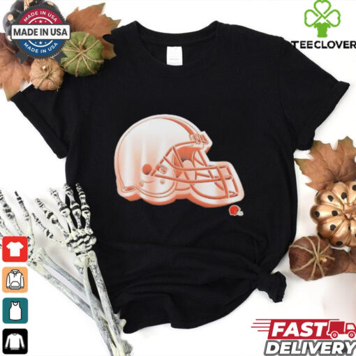 Cleveland Browns Chrome Dimension helmet shirt