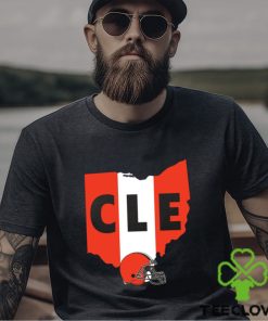 Cleveland Browns Cle American foolball logo shirt