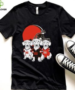 Cleveland Browns Dachshund Dogs Cleveland Browns T Shirt