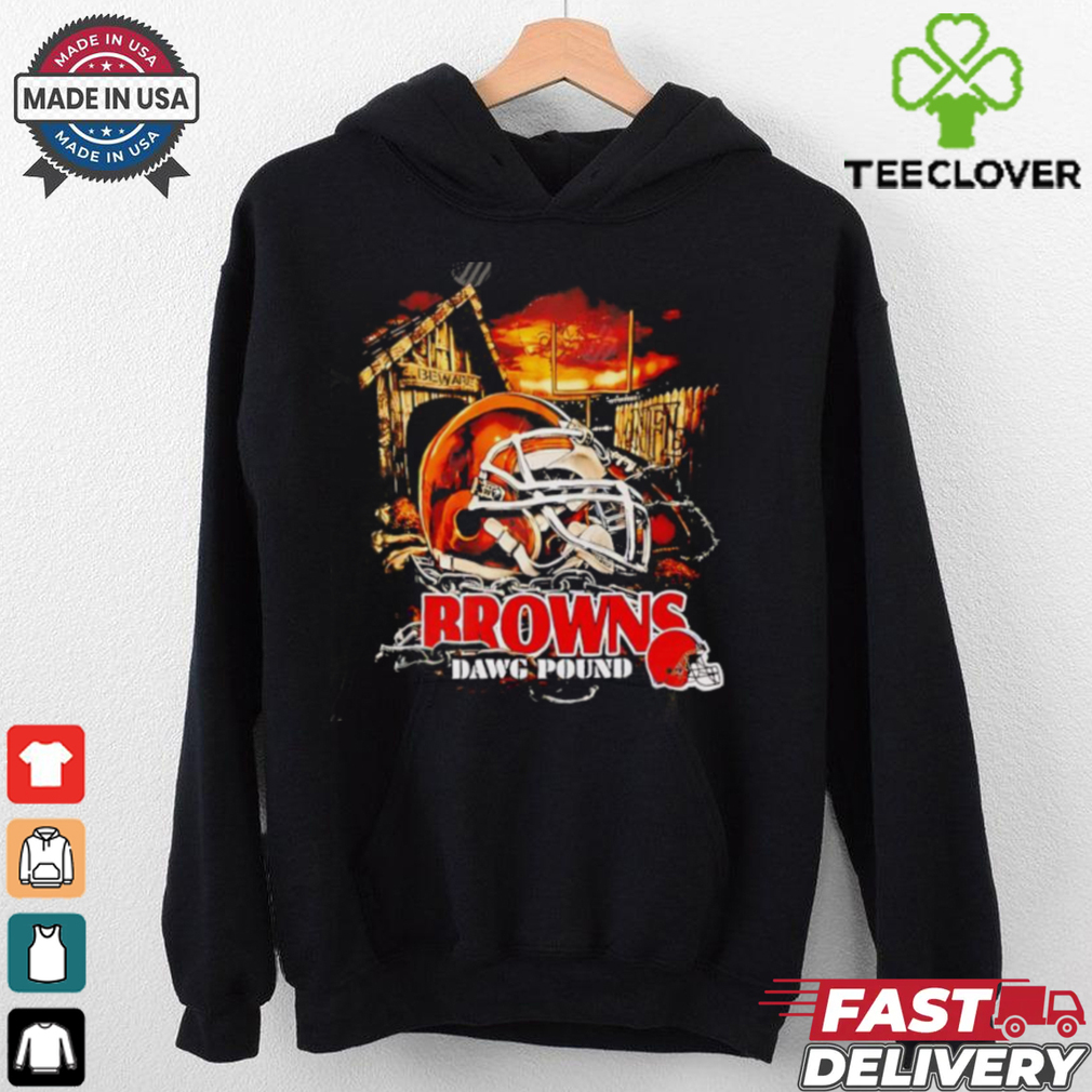 Cleveland Browns Dawg Pound helmet shirt Cleveland Browns Dawg Pound helmet shirt