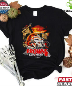 Cleveland Browns Dawg Pound helmet shirt