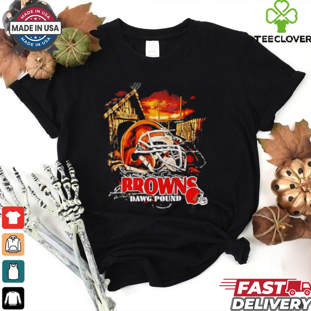 Cleveland Browns Dawg Pound helmet shirt Cleveland Browns Dawg Pound helmet shirt
