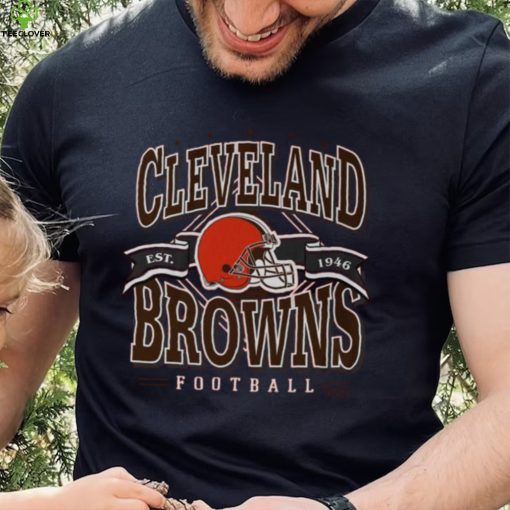 Cleveland Browns Established Banner T Shirt