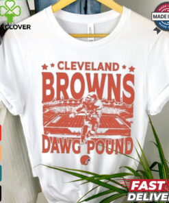 Cleveland Browns Gameday Dawg Pound Vintage Stadium Shirt