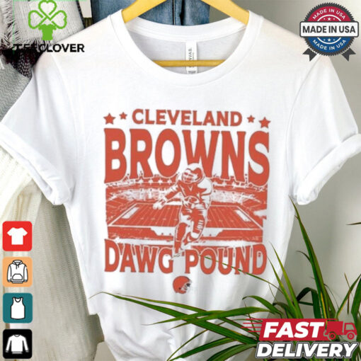 Cleveland Browns Gameday Dawg Pound Vintage Stadium Shirt