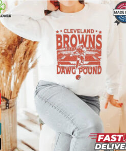 Cleveland Browns Gameday Dawg Pound Vintage Stadium Shirt