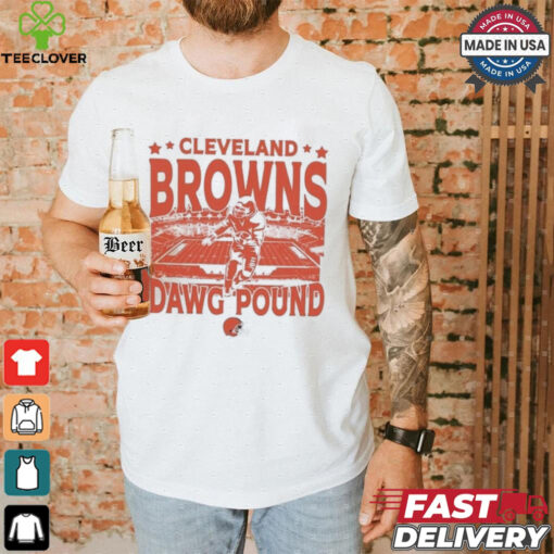 Cleveland Browns Gameday Dawg Pound Vintage Stadium Shirt