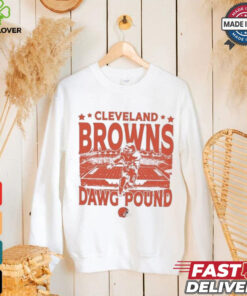 Cleveland Browns Gameday Dawg Pound Vintage Stadium Shirt