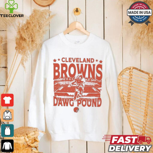 Cleveland Browns Gameday Dawg Pound Vintage Stadium Shirt