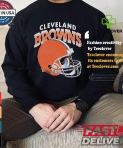Cleveland Browns Gradient Helmet T shirt 1 Cleveland Browns Gradient Helmet T shirt