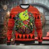 Cleveland Indians 12 Grinch Xmas Day Christmas Ugly Sweater