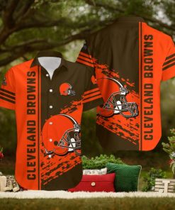 Cleveland Browns Hawaiian Shirt Quarter Style – NFL