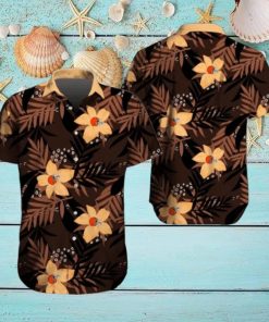 Cleveland Browns Hawaiian Tracksuit Floral Outfits Button Shirt Beach Shorts