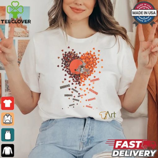 Cleveland Browns Heart Shirt