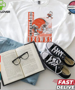 Cleveland Browns Helmet Dash T Shirt