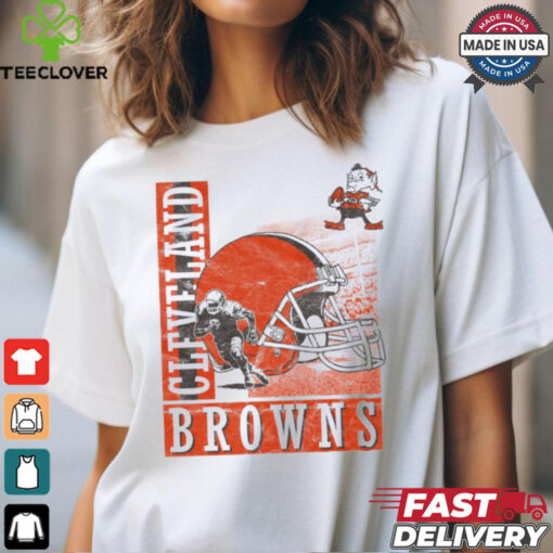 Cleveland Browns Helmet Dash T Shirt