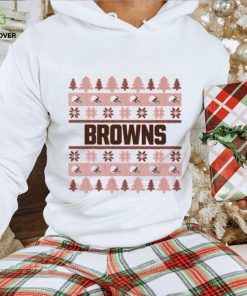 Cleveland Browns Holiday Christmas Tree T Shirt