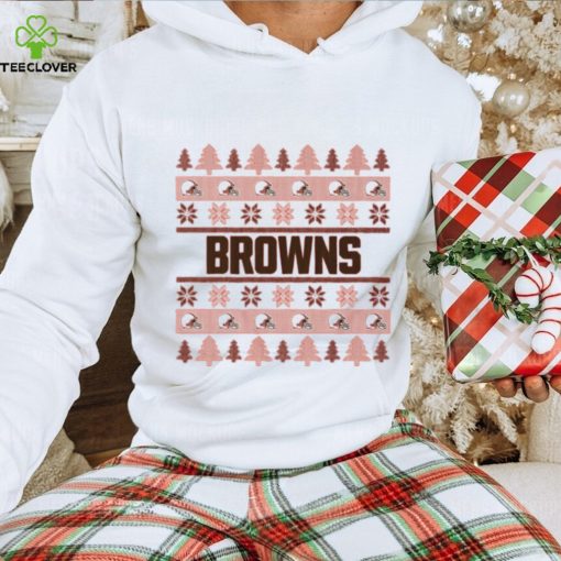 Cleveland Browns Holiday Christmas Tree T Shirt