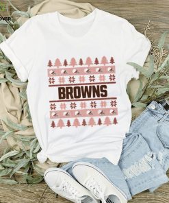 Cleveland Browns Holiday Christmas Tree T Shirt