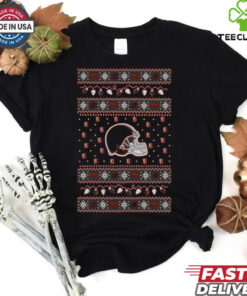 Cleveland Browns Holiday Lights Sweater T Shirt
