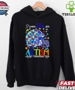 Cleveland Browns I wear blue for Autism accept understand love shirt