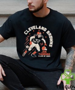 Cleveland Browns Joe Thomas Class Of 2023 Homage T Shirt - Limotees