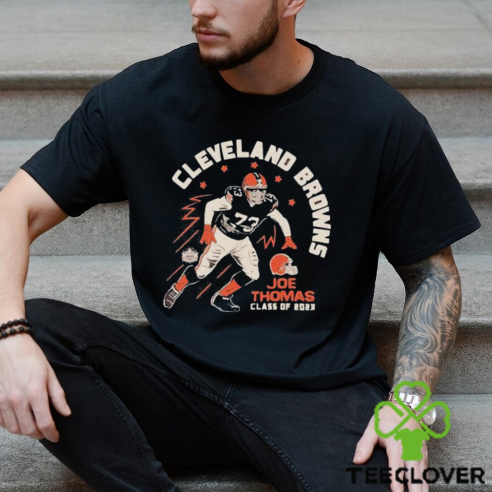 Cleveland Browns Joe Thomas Class Of 2023 Homage T Shirt - Teeclover