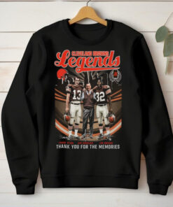 Cleveland Browns Legends Thank You For The Memories T Shirt