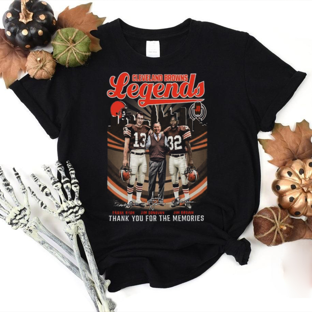 Cleveland Browns Legends Thank You For The Memories T Shirt Cleveland Browns Legends Thank You For The Memories T Shirt