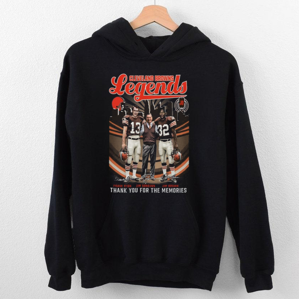 Cleveland Browns Legends Thank You For The Memories T Shirt Cleveland Browns Legends Thank You For The Memories T Shirt