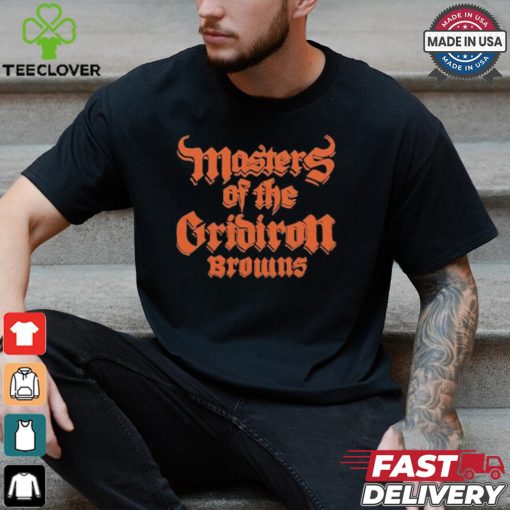 Cleveland Browns Masters Of The Gridiron T Shirts