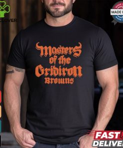 Cleveland Browns Masters Of The Gridiron T Shirts