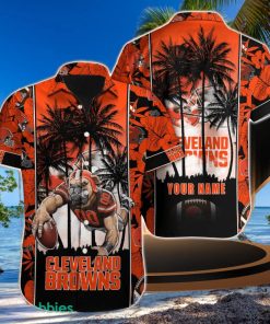 Cleveland Browns NFL Custom Name Hawaiian Shirt For Men Women Impressive Gift For Real Fan