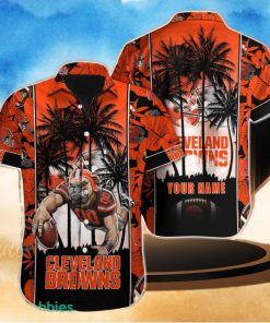 Cleveland Browns NFL Custom Name Hawaiian Shirt For Men Women Impressive Gift For Real Fan