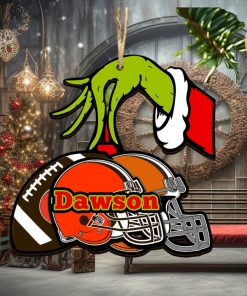 Cleveland Browns NFL Grinch Personalized Ornament SP121023104ID03