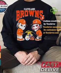 Cleveland Browns NFL Halloween Peeing Funny Shirt 1 Cleveland Browns NFL Halloween Peeing Funny Shirt