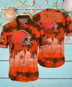 Cleveland Browns NFL Hawaiian Shirt Tropical Patterns For Fans